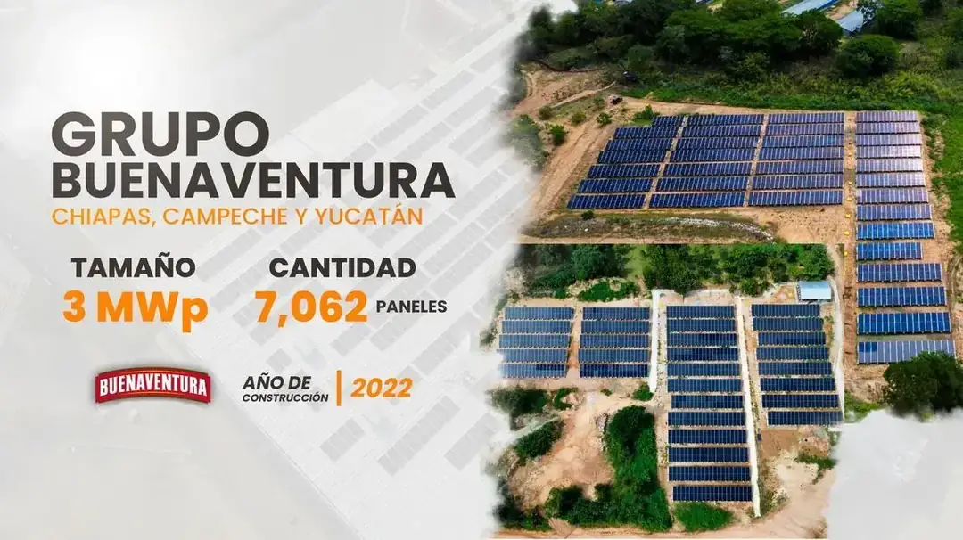 Grupo Buenaventura — Proyecto solar multi-sitio de 3 MWp